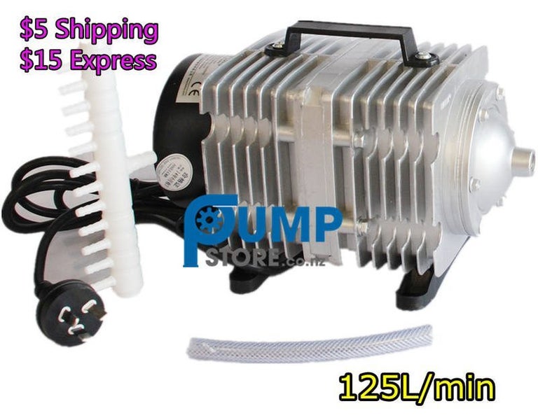 125L/ min Aquaculture Septic Pond Air Pump - NZ Plug63617614012291110