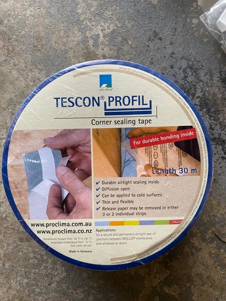 TESCON® PROFIL Corner Sealing Tape 60mm x 30m Carousel 1