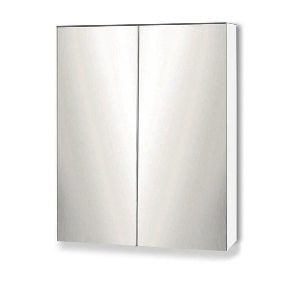 Cefito Bathroom Vanity Mirror with Storage Cabinet - White629337193429781125