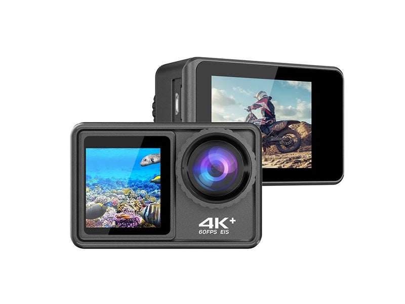 4K 27MP Dual Screen Sport Camera DV Camcorder 2.0 Inch Screen 170° Carousel 1