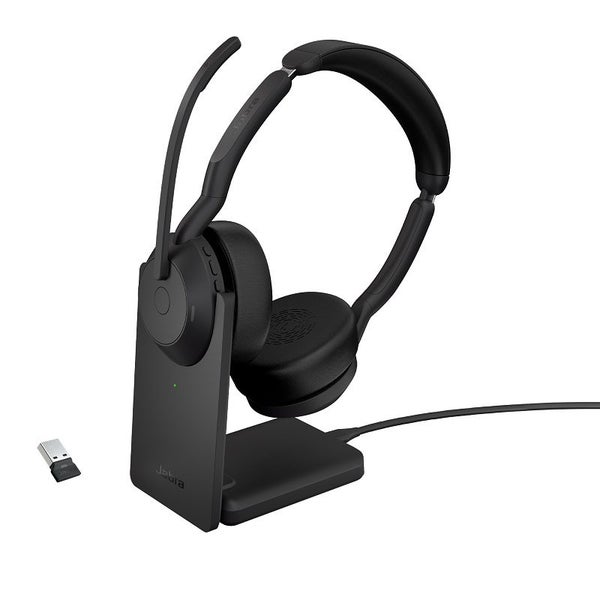 Jabra Evolve2 55 UC - Stereo, USB-A, With Stand (25599-989-989) Carousel 1