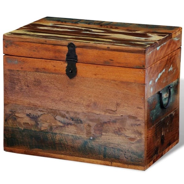 Reclaimed Storage Box Solid Wood Xaolaa Carousel 1