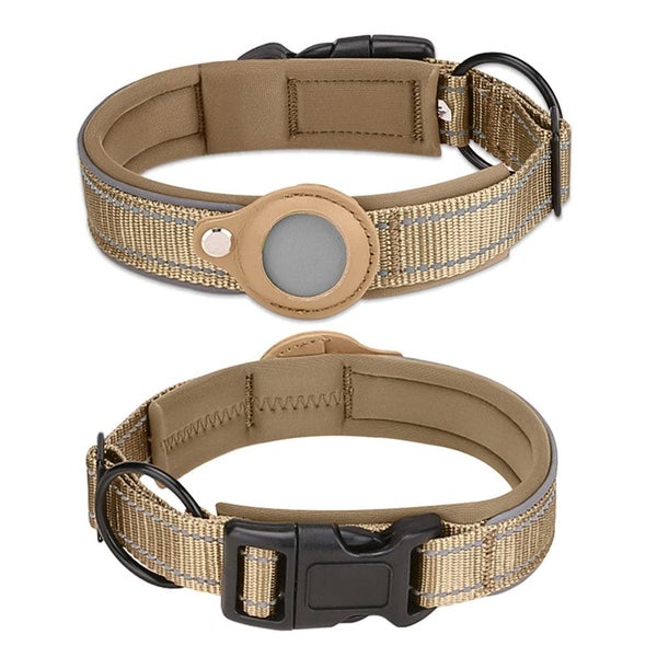 Vibe Geeks Waterproof Anti-lost Pet Positioning Collar for the Apple Airtag P... Carousel 2