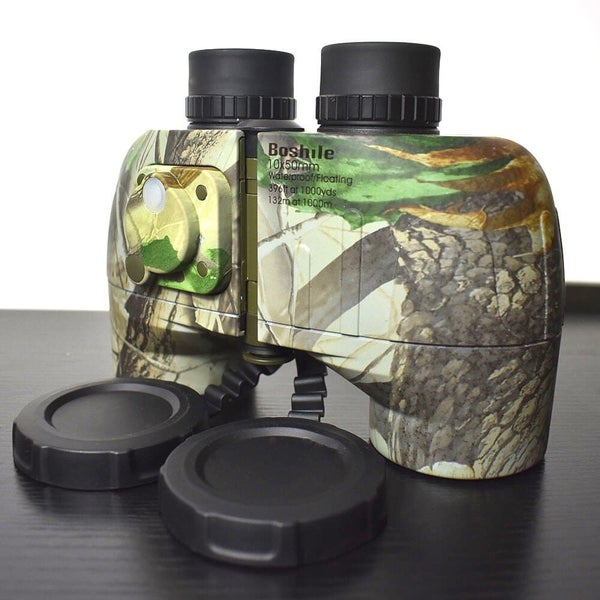 10x50 Powerful Rangefinder Compass Waterproof Binoculars Telescope Carousel 1