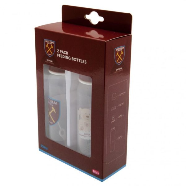 West Ham United FC 2 pack Feeding Bottles Carousel 2