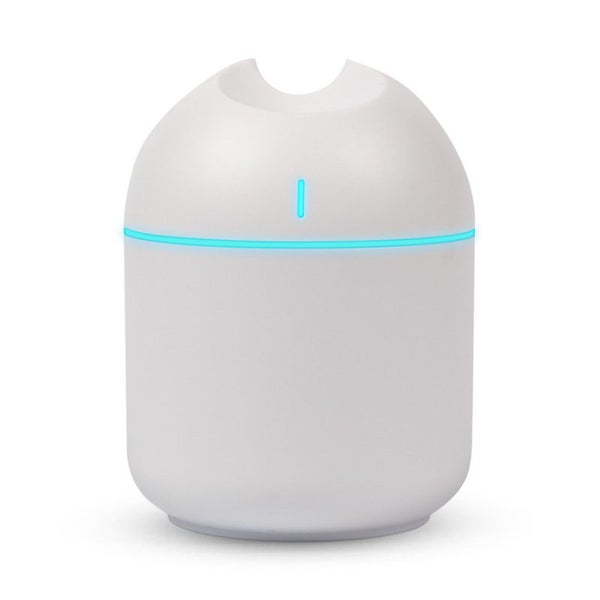 Portable Humidifier Mini Ultrasonic Air Purifier LED Lamp USB Carousel 1