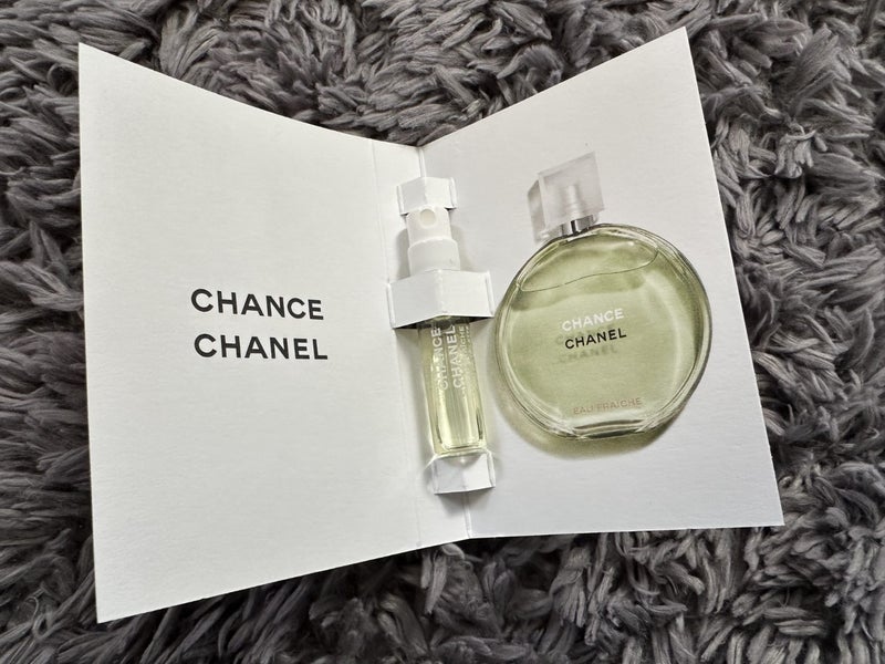 Chanel chance eau fraiche sample hot sale