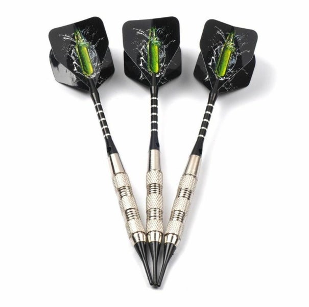 Steel Safe Dart With Soft Tip Indoor Sport 3pcs Set Carousel 2