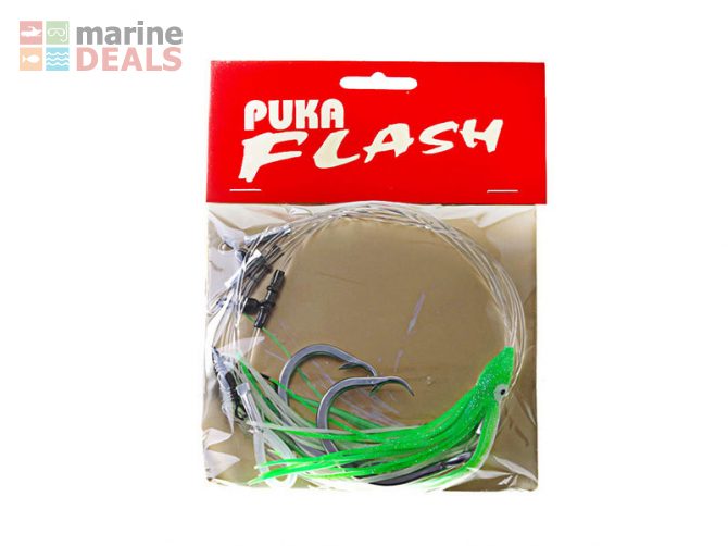 Gamakatsu Puka Flash Octopus Flasher Rig Green Carousel 1