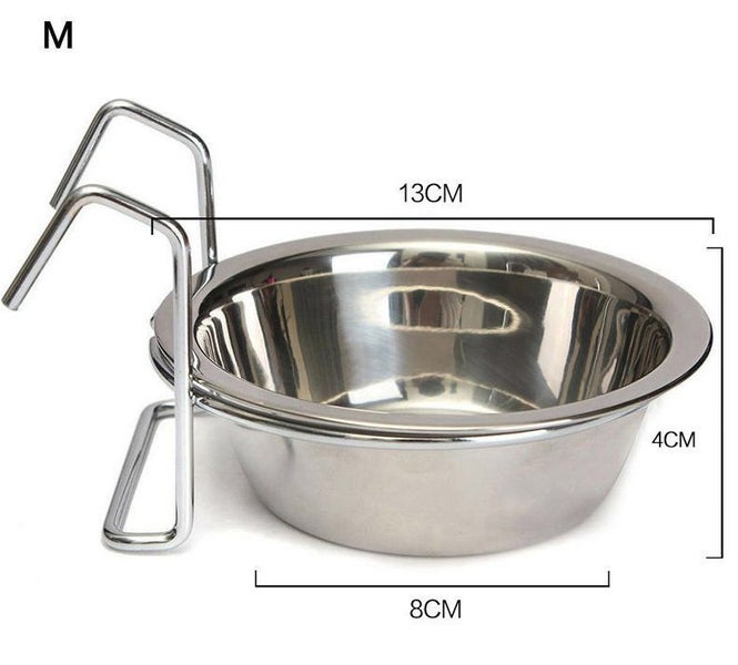 Hanging Bolt On Hook Dog Bowl Cage Crate Carousel 2