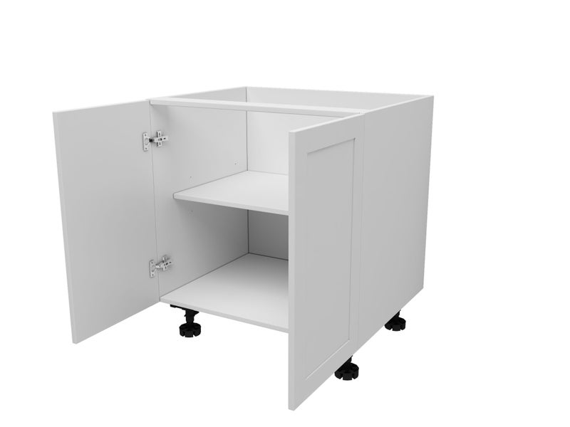 Kitchen Cabinet Flat Pack, Base Cabinet, Double Door, 900mm, SHAKER STYLE Carousel 1