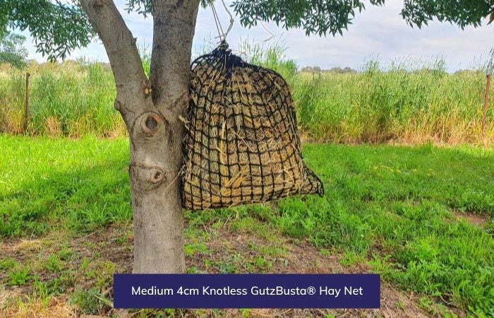 Hay Net - Medium 60mm Squares GutzBusta® Knotless Carousel 5