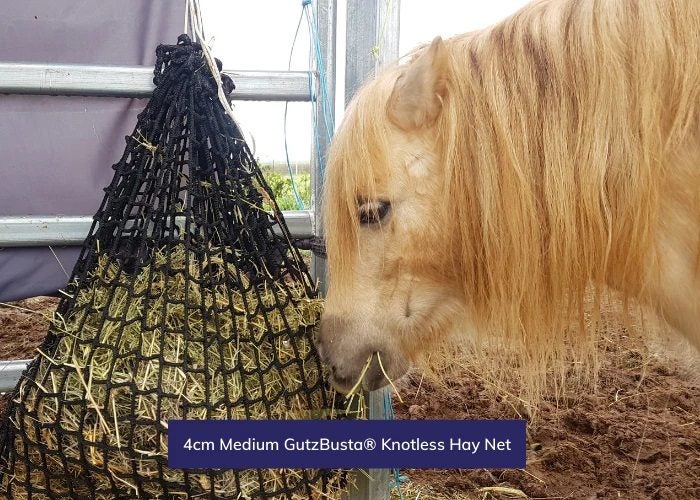 Hay Net - Medium 60mm Squares GutzBusta® Knotless Carousel 1
