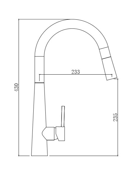 Kitchen Tap Nick Round Pull Out Swivel Tap $290 Carousel 2