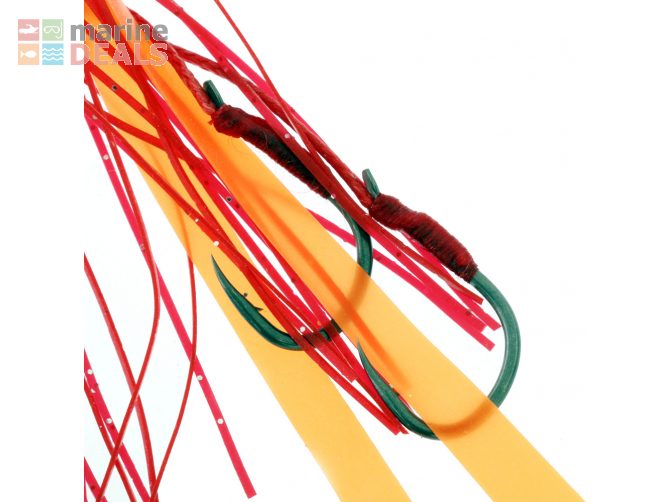 Ocean Angler Coin Drop Slider Lure 80g Orange/Red Carousel 5