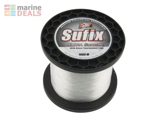 Sufix Ultra Supreme IGFA Clear Line 1000m 24kg Carousel 1