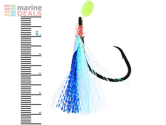 Black Magic Snapper Flasher Rig 5/0 Saury Carousel 5