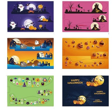 24pcs Halloween Foam Hand Launch Airplanes Perfect for Kids Parties and Gift Exc Carousel 1