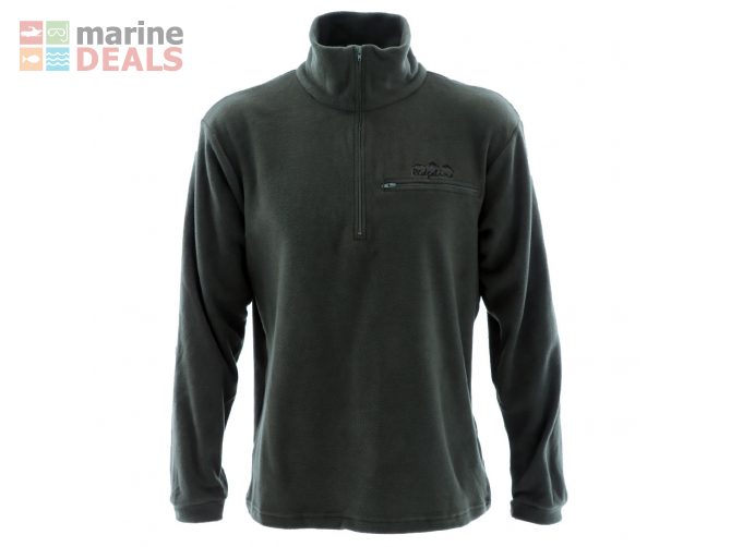 Ridgeline Micro V2 Long Sleeve Zip Shirt Olive L Carousel 1