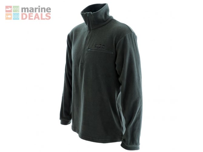 Ridgeline Micro V2 Long Sleeve Zip Shirt Olive L Carousel 2