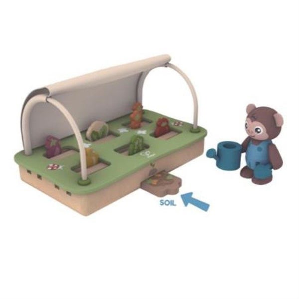 Greenhouse Set - Hape Green Planet Carousel 1