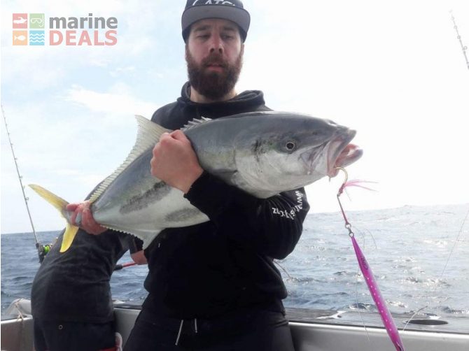 Catch Double Trouble Jig 80g Orange Assassin Carousel 2