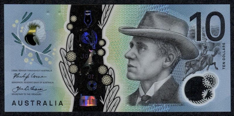 Australia - 2017 - $10 Consecutive Run AA17 - AA171434076 - AA171434097 Carousel 2