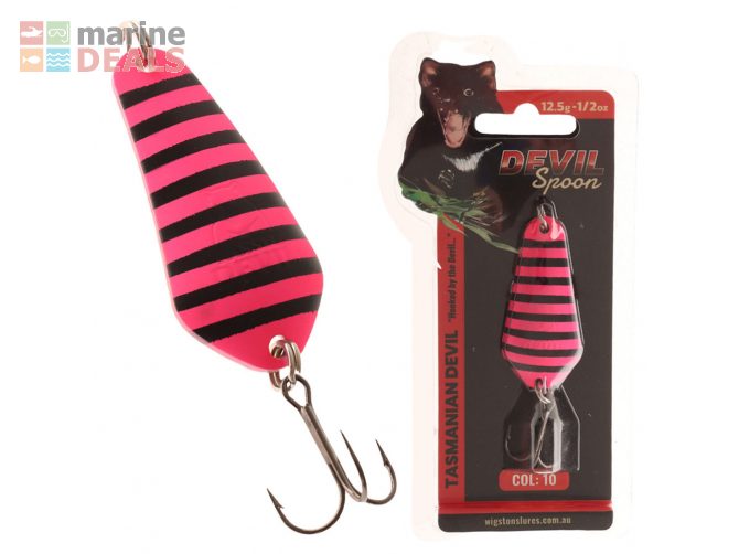 Tasmanian Devil Devil Spoon 10 12.5g Pink Panther Carousel 1