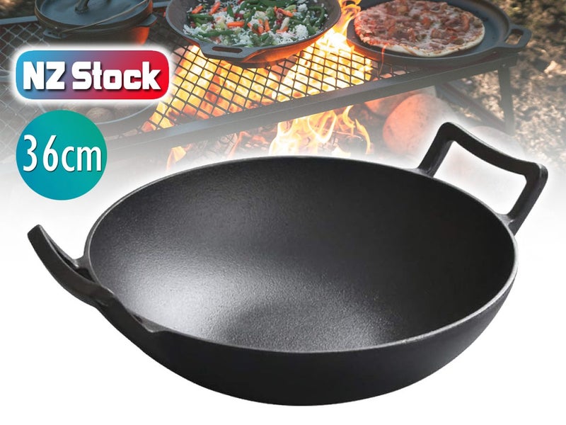 Cast Iron Pan 36cm NZ Clearance Carousel 1