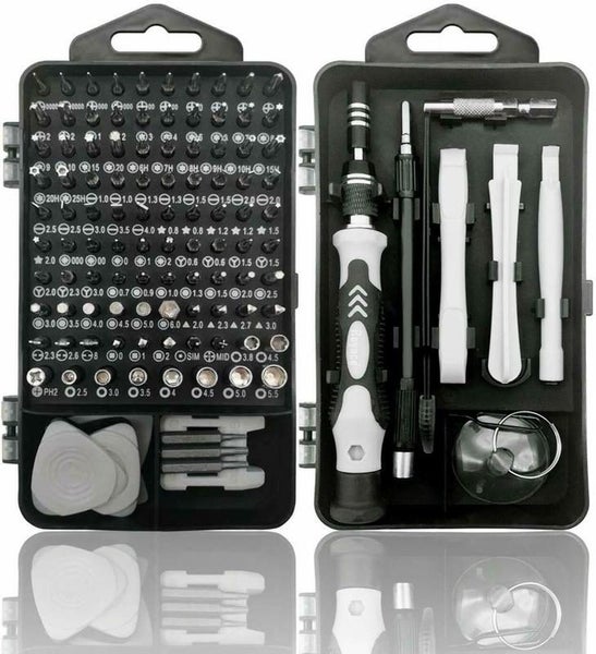 115pcs Screwdriver Set Computer Watch Phone Repair Tool Kit 3646501 Carousel 1