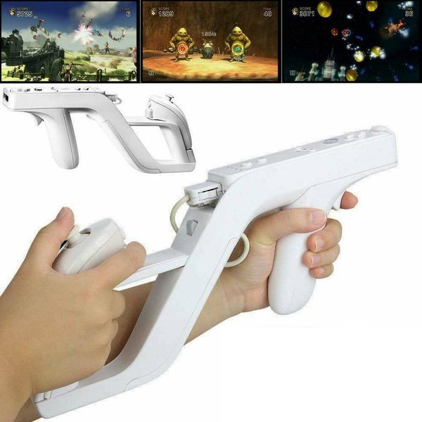 2pcs Zapper Gun for Nintendo Wii 3652101 Carousel 2