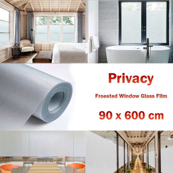 90x600cm Privacy Frosted Window Glass Film Stickers 3615526 Carousel 2