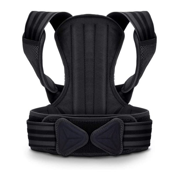 Back Brace Posture Corrector Lumbar Back Support M I0879BK2 Carousel 2