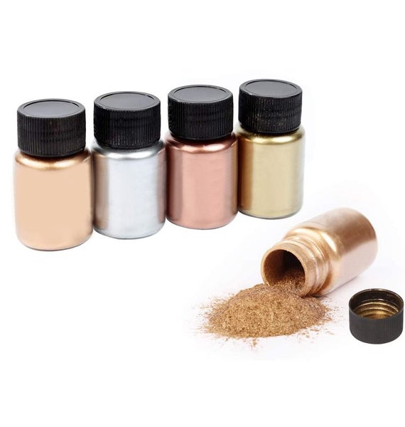 5 x Metallic Pigment Powder Cosmetic Soap Nail Candle Pigment I1470MZ0 Carousel 2