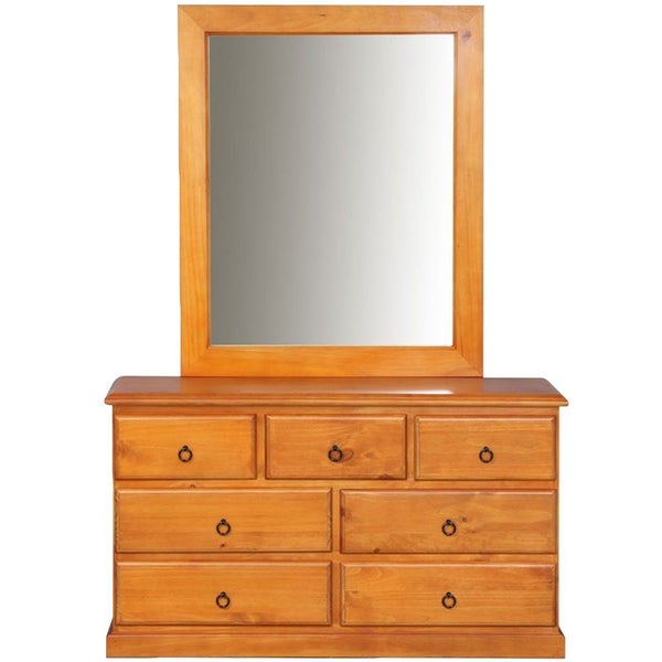 SALE!!!! SALE!!!! Solid NZ Pine Wood- Dresser & Mirror Carousel 1