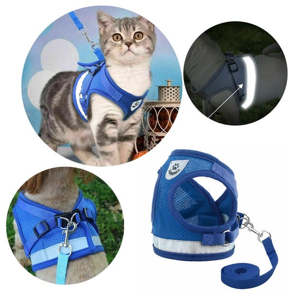 Cat Vest Harness Leash Set S 3631613 Carousel 1