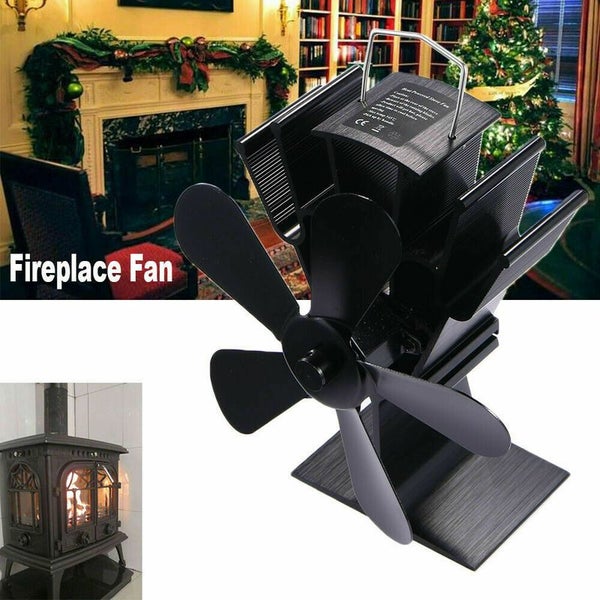 5 Blade Heat Powered Silent Fireplace Stove Fan 2032703 Carousel 16