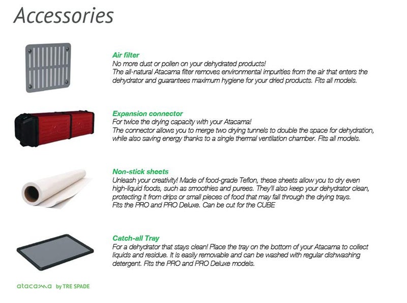 Atacama Dehydrators made in Italy by TRE SPADE Carousel 4