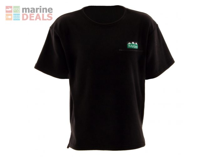 Ridgeline Workmans Fleece Zip T-Shirt Black L Carousel 1
