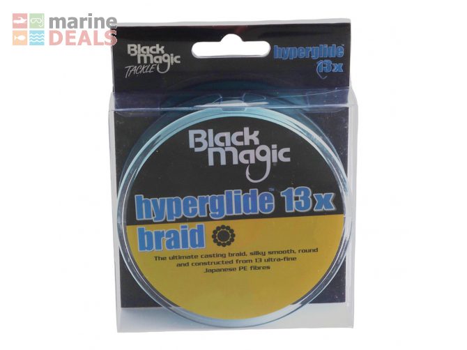Black Magic Hyper Glide 13X Braid - 80lb 300m