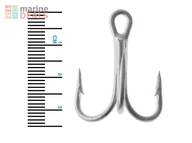 Mustad 9430-DS Treble Hooks 1 Qty 1 Carousel 3