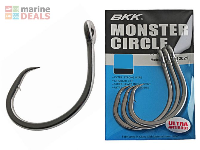 BKK Monster Circle Hooks 6/0 Qty 5 Carousel 1