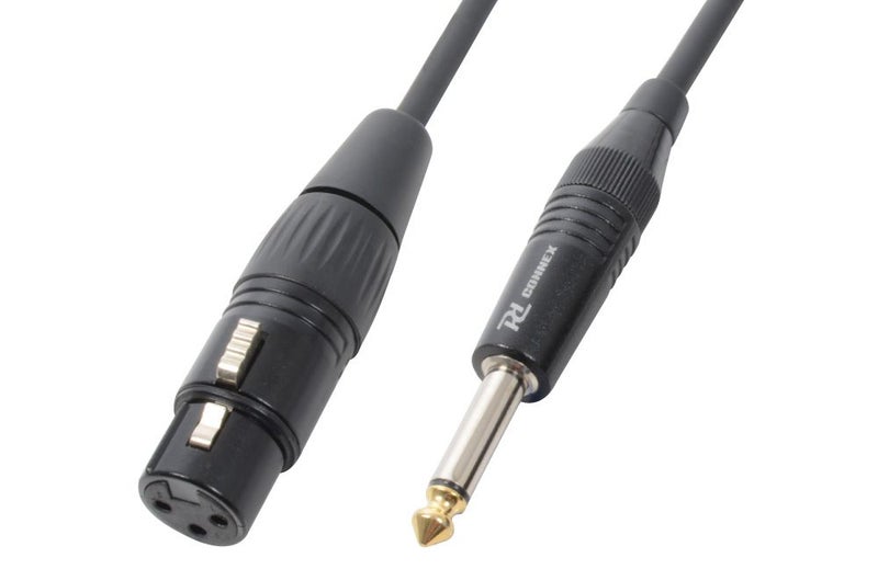 XLR Female to 6.3mm TS Plug 1.5M Carousel 1
