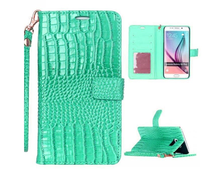 Huawei Y7 Prime case Croco wallet Leather case Carousel 2