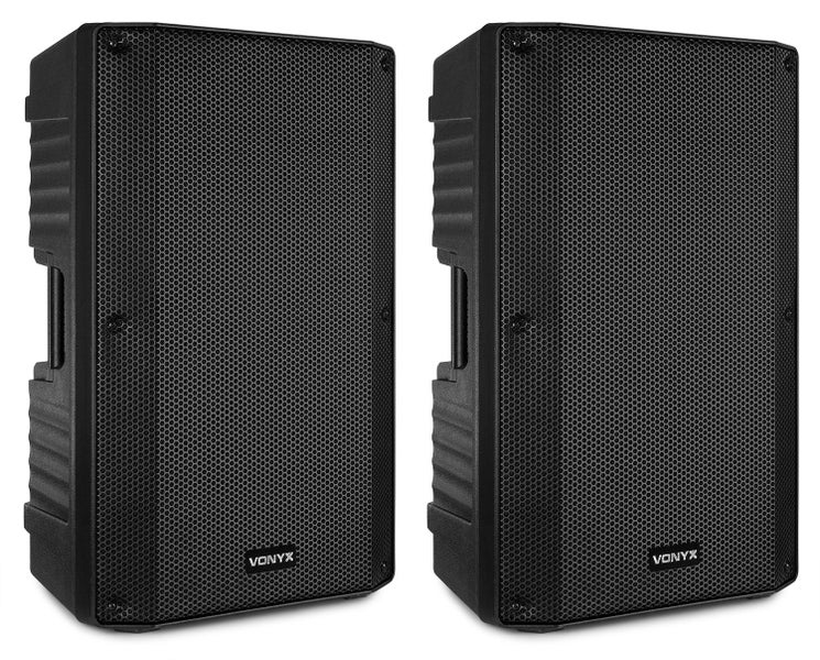Active Stereo Speaker Set - 12 Inch - Bluetooth Carousel 2