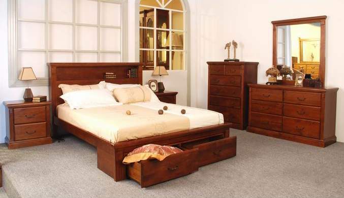 Huge Sale! *Nz Pine Bedroom Suite* Carousel 1