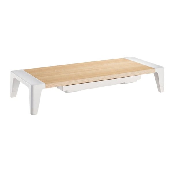 Activiva Ergolife Monitor Stand Riser with Storage Drawer Carousel 1