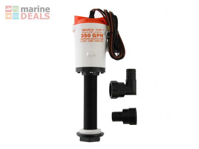 Seaflo Vertical Livewell Pump 12V 350GPH Carousel 1