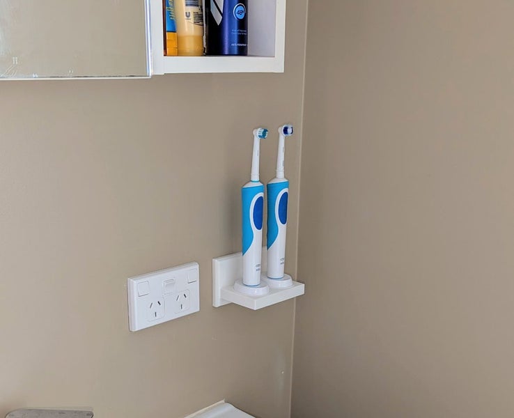 Dual Oral B Toothbrush Holder Carousel 2