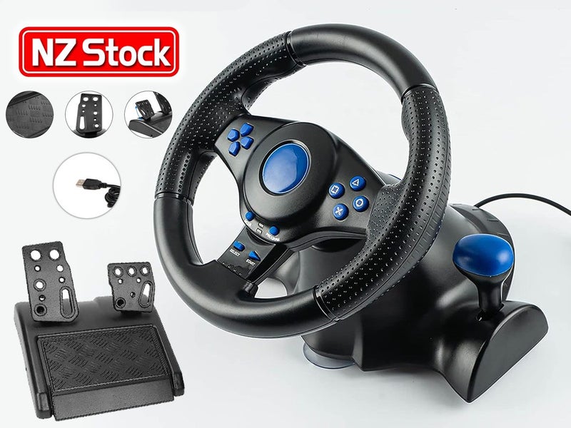 Gaming Steering Wheel for PC (Over Stocked) Now Carousel 1
